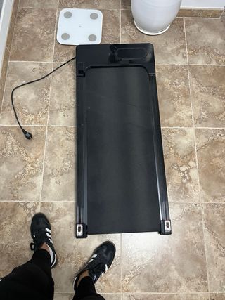 Cinta de andar no plegable con mando