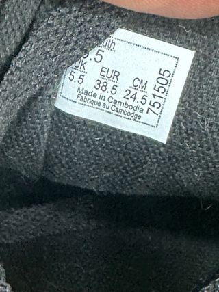 Vans Scarpe Donna Nere Taglia 38.5