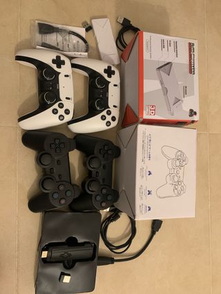 2 Consola Retro con 2 Mandos,cada uno 128gb