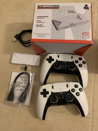 2 Consola Retro con 2 Mandos,cada uno 128gb