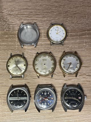 Lote de relojes mecánicos