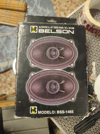 Altavoces Belson 4x6 2 Vías BSS-1465