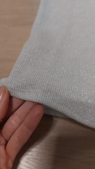 Camiseta Mango Tirantes Brillante Talla S