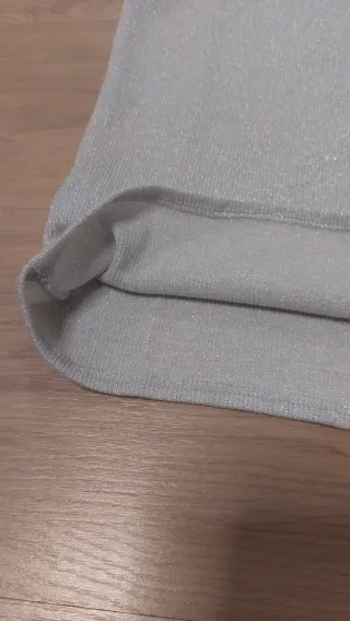 Camiseta Mango Tirantes Brillante Talla S