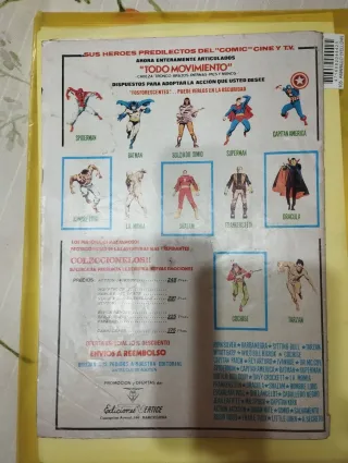 Lote comics antiguos.