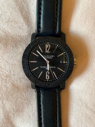 Reloj Bulgari Carbongold Via Condotti 40mm.