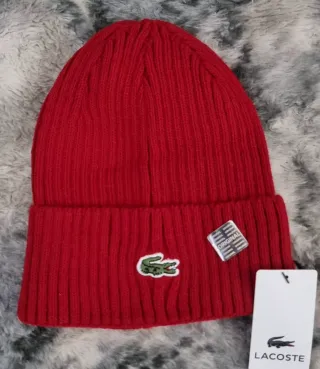 Cappellino Lacoste Rosso