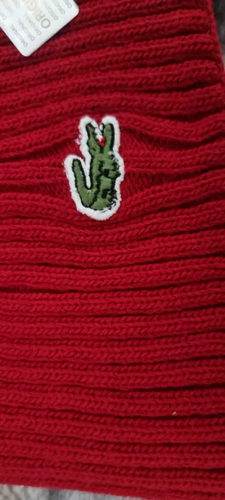 Cappellino Lacoste Rosso