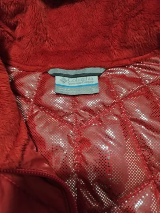 Chaqueta Columbia Roja Talla M