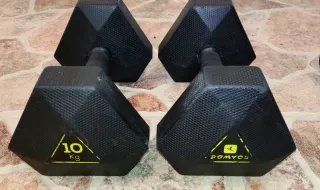 Manubri Domyos 10kg (Decathlon)