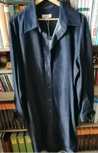 Vestido vaquero marca COS azul