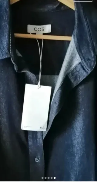 Vestido vaquero marca COS azul