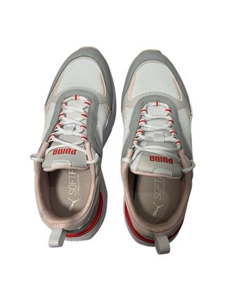 Zapatillas Puma Cassia Mujer Gris Rosa Blanco