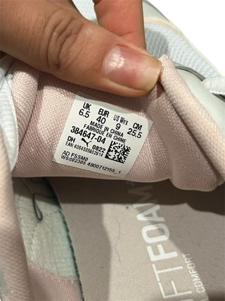 Zapatillas Puma Cassia Mujer Gris Rosa Blanco