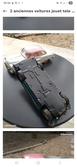 2 Coches Juguete Vintage