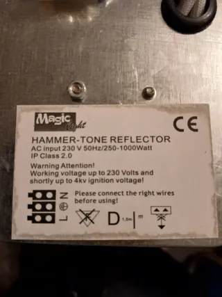 Reflectores de luz para cultivo