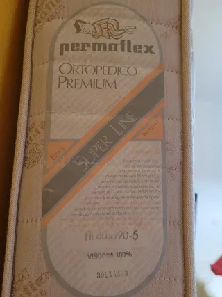 Materasso singolo Permaflex 80x190 cm