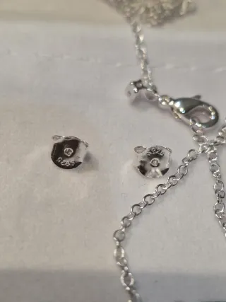 Conjunto Pandora Plata Corazones