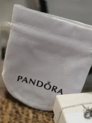 Conjunto Pandora Plata Corazones