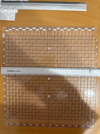 Regla de Patchwork Transparente