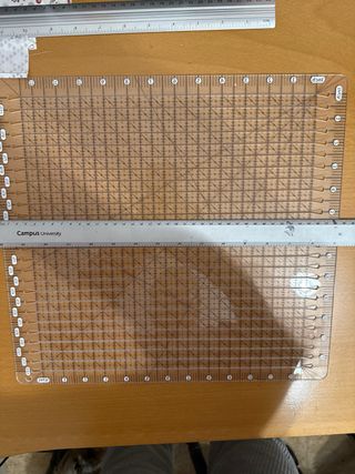 Regla de Patchwork Transparente