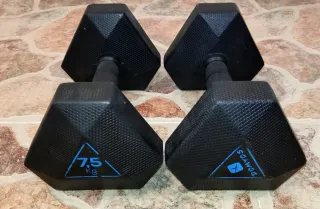 Manubri Domyos 7,5 kg (Decathlon)