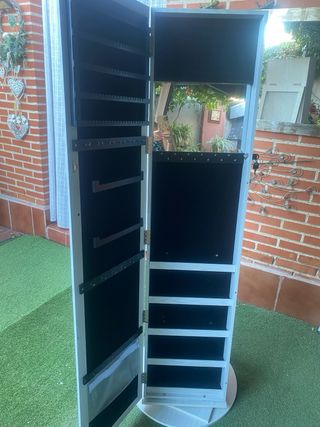Espejo joyero con almacenamiento