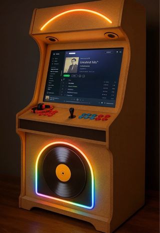 Arcade Mueble Madera Sin Montar