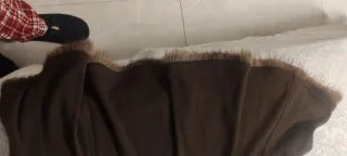 Falda Blumarine marrón con detalle