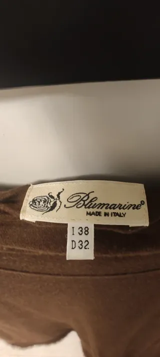 Falda Blumarine marrón con detalle