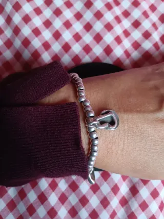 Pulsera Uno de 50 LOVE Plata