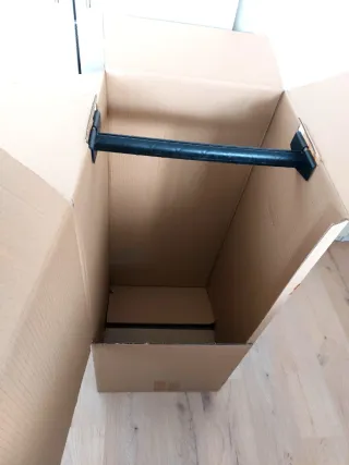 8 Cajas Armario Mudanza con Colgador