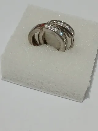 Argolas Prata 925 Zircónias