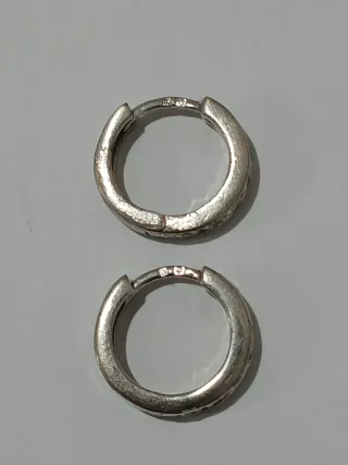 Argolas Prata 925 Zircónias