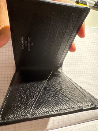 Billetera Louis Vuitton Negra