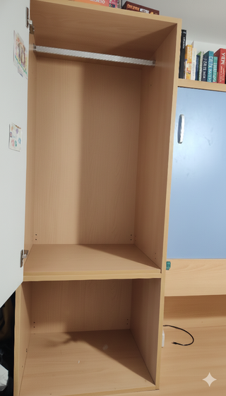 Habitación Cama nido abatible con mesa extraíble