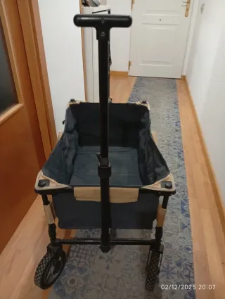 Carro plegable camping 50kg Quechua