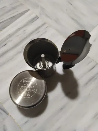 Cafetera Moka Acero Inoxidable