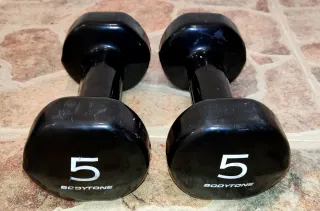 Manubri Bodytone 5kg (Coppia) Decathlon