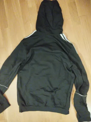 Sudadera Adidas Negra con Capucha
