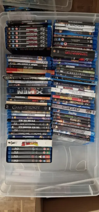 Lote Películas Blu-ray Acción, Sci-Fi, Thriller