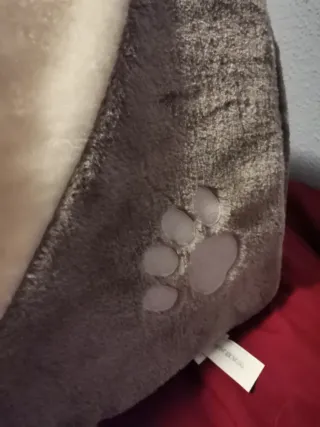 Cueva para gatos + 2 platos cerámica