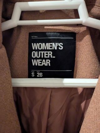 Abrigo largo marrón