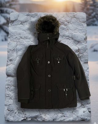 Parka / Giacca da sci donna verde taglia M