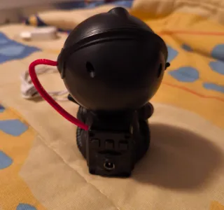 Proyector Nebulosa Astronauta Negro/Rojo