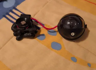 Proyector Nebulosa Astronauta Negro/Rojo