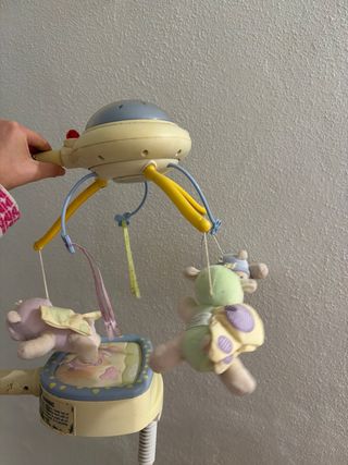 Móvil musical cuna ositos