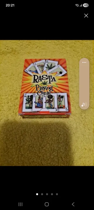 Cartas Rasta Playing Cards