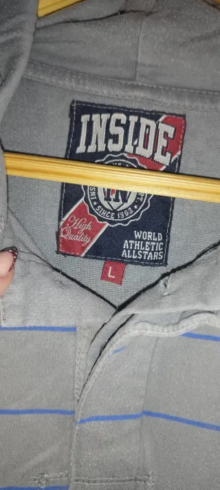 Sudadera INSIDE gris hombre