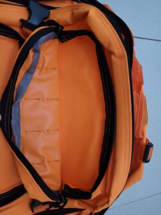 Mochila Táctica Militar Naranja Impermeable